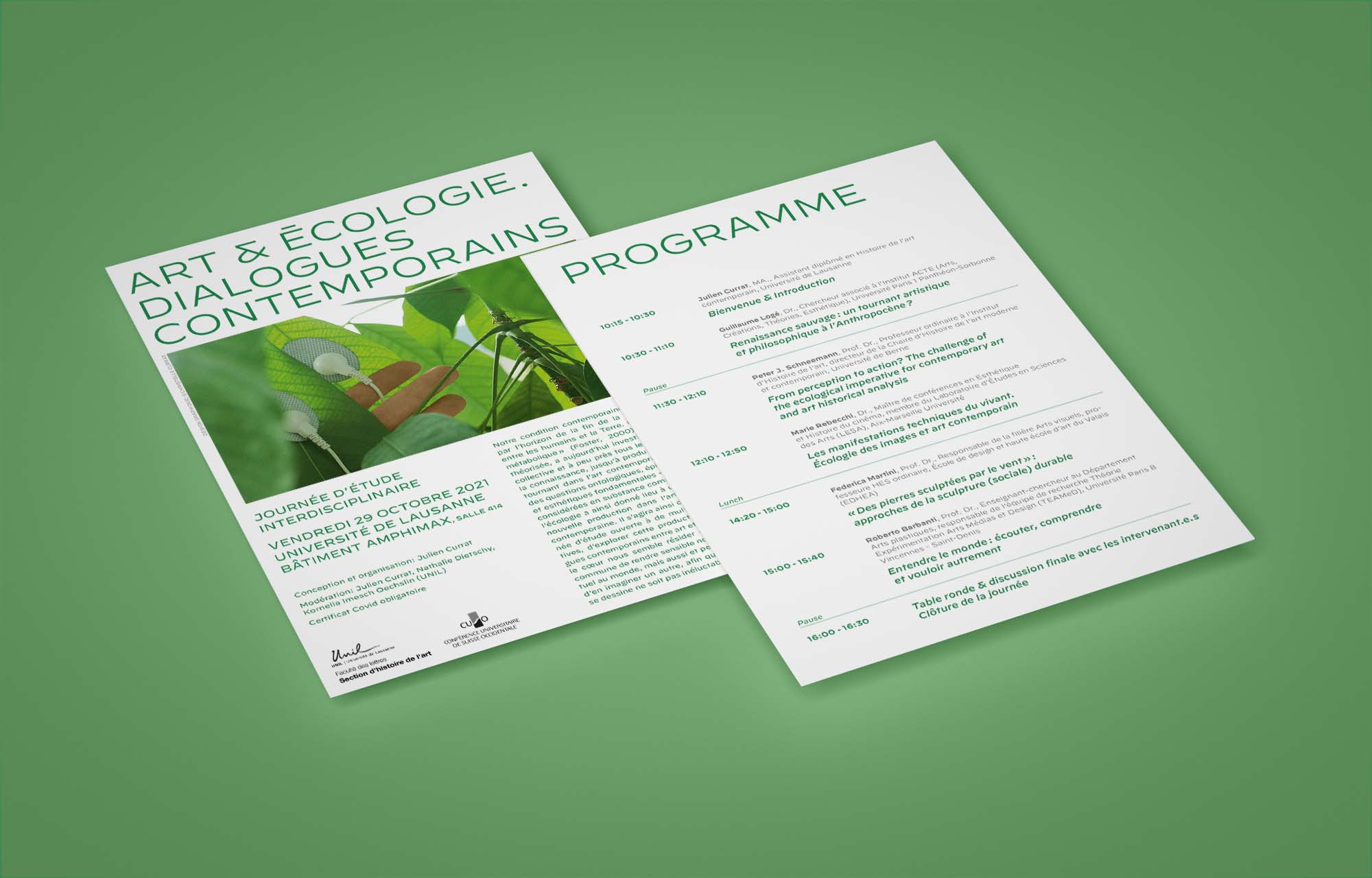ART&ECO flyer programme 4